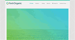 Desktop Screenshot of ferti-organic.com